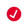 Check-Icon in Rot