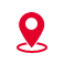 Maps-Pin in Rot